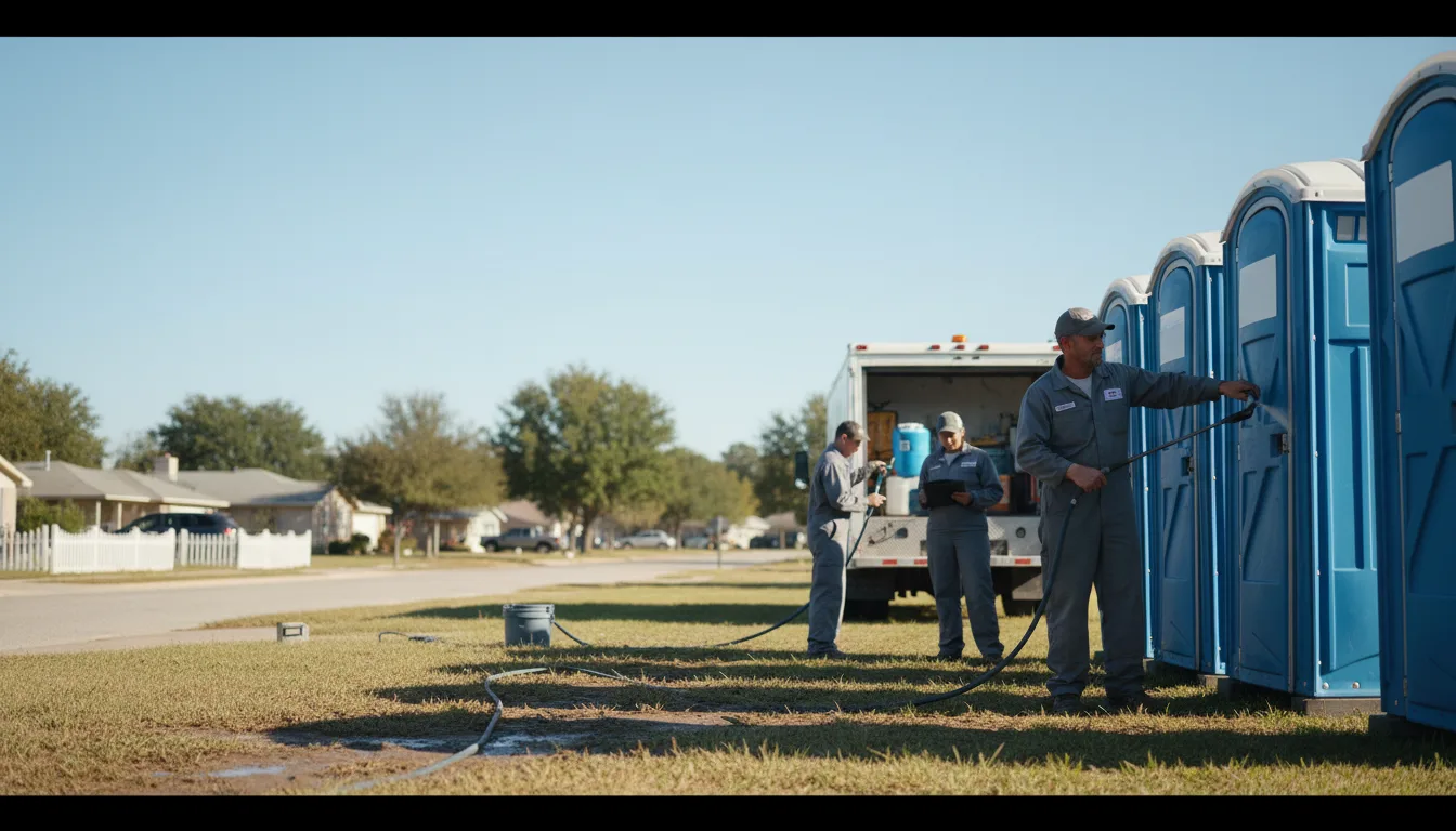 Long-Term Portable Toilet Rental in Marshall, IL near me